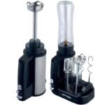 اوبتيما - خلاط يدوي من 6 قطع- اسود