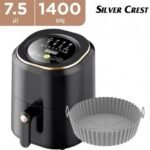 مقلاة هوائية سيلفر كريست بقوة 1400 واط وسعة 7.5لتر