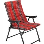 كرسي رحلات سدو بنقش سوري - قابل للطي