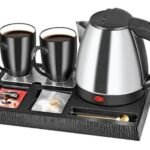 ‎غلاية كهربائية مع 2 كوب وقاعدة من دي ال سي - 1350 واط