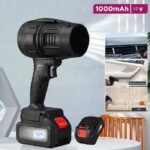 مروحة تربو صغيرة تعمل ببطارية ليثيوم ايون 48 فولت، منفاخ محمول باليد